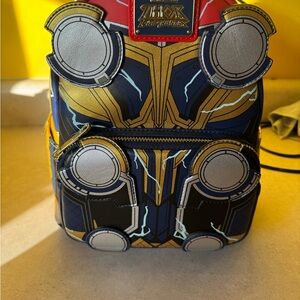 Marvel Thor Black and Gold Backpack